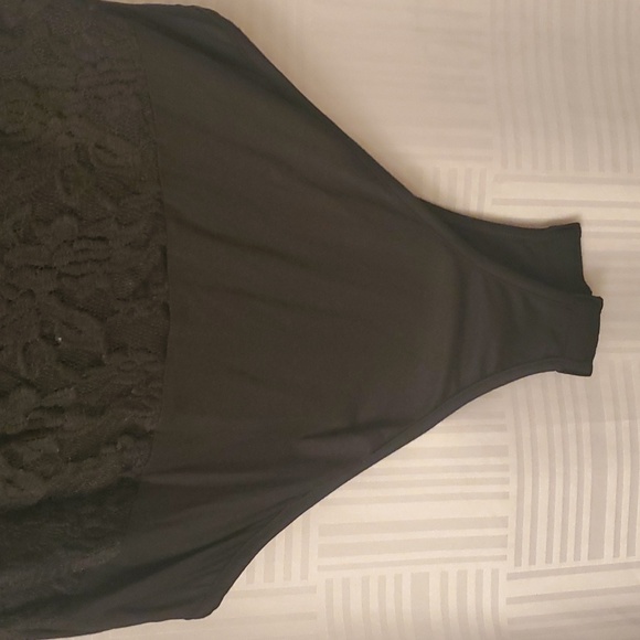 Black Lace Bodysuit - Picture 3 of 5